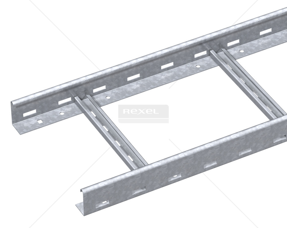 Slika proizvoda Kabelske ljestve Obo Bettermann LG 660 VS 6 FS 600mm 6000mm 60mm čelik Neprekinuto cinčanje nije inox