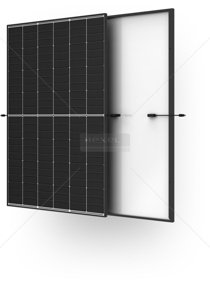 Solarni panel modul Trina Solar Vertex S 455Wp MONO + črni okvir bela hrbtna folija