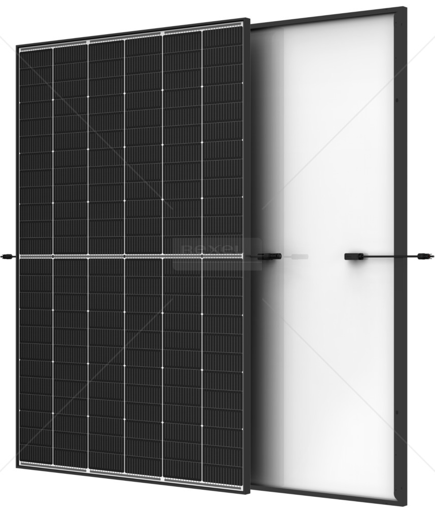 Solarni panel modul Trina Solar Vertex S 455Wp MONO + črni okvir bela hrbtna folija